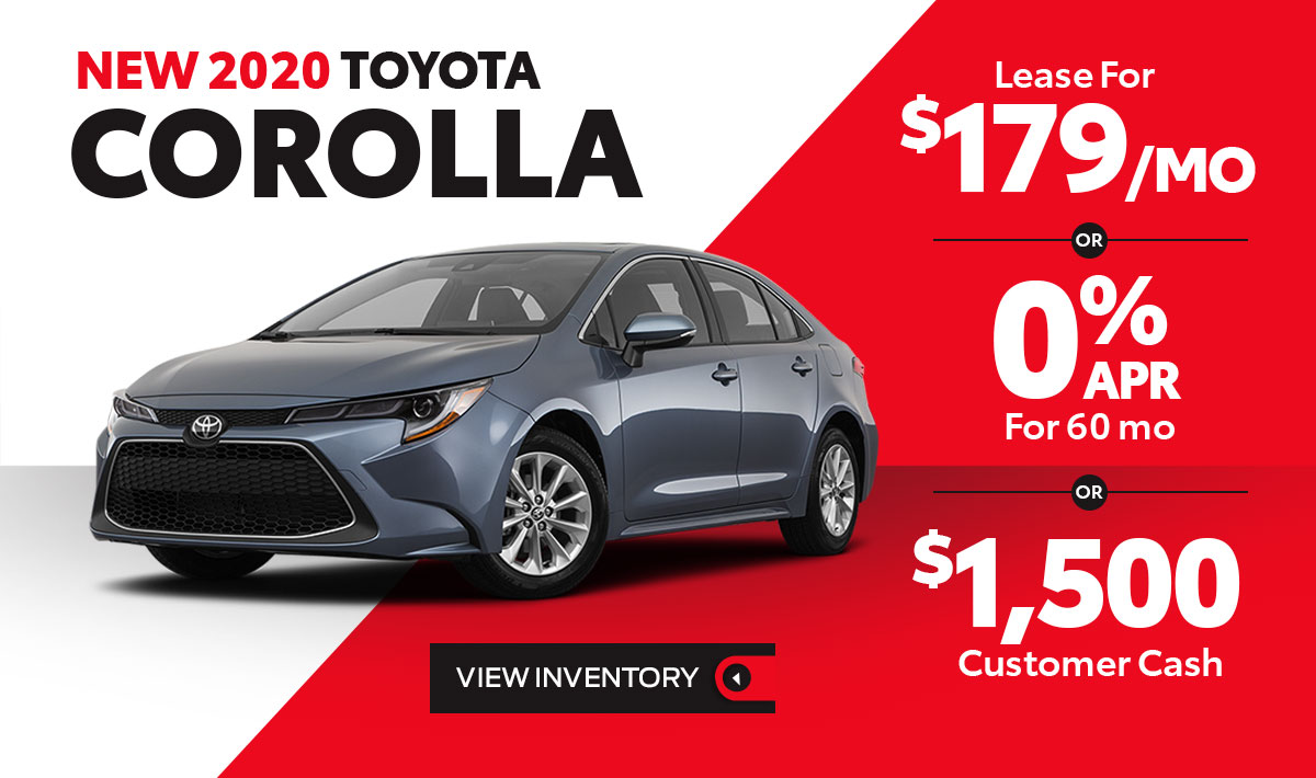 New 2020 Corolla